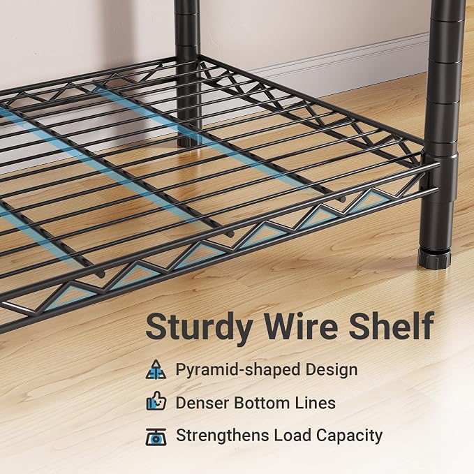 Black Rack with Black Cover