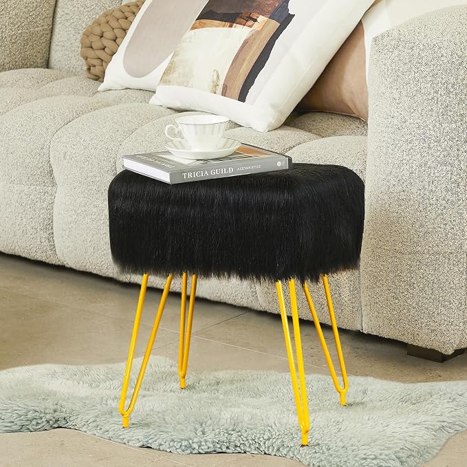 Rectangular-black/Golden