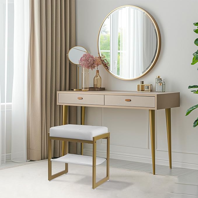 Gold & White