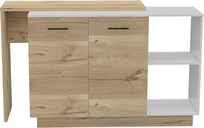 White + Light Oak