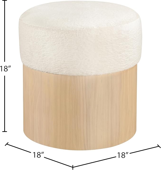 Cream / Natural Finish