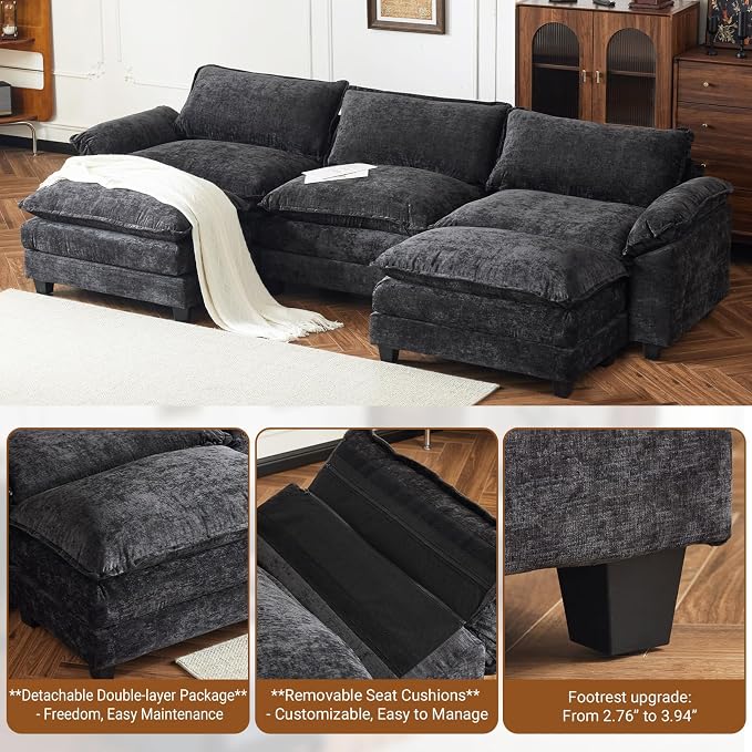 Chenille Black
