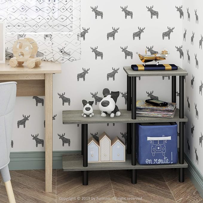 Grey Oak/Black