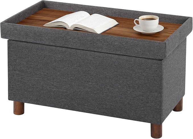 Light Gray With Brown Wood
