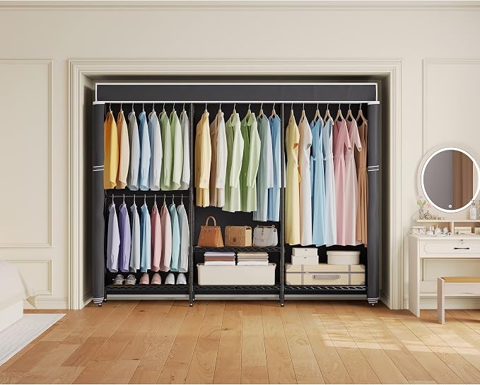 Black Rack with Black Cover