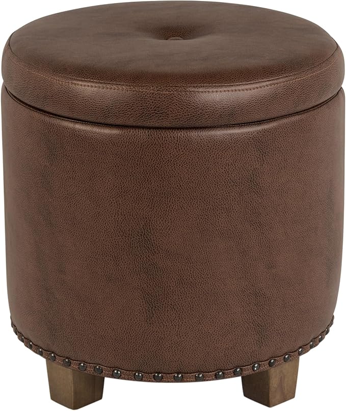 Brown Faux Leather