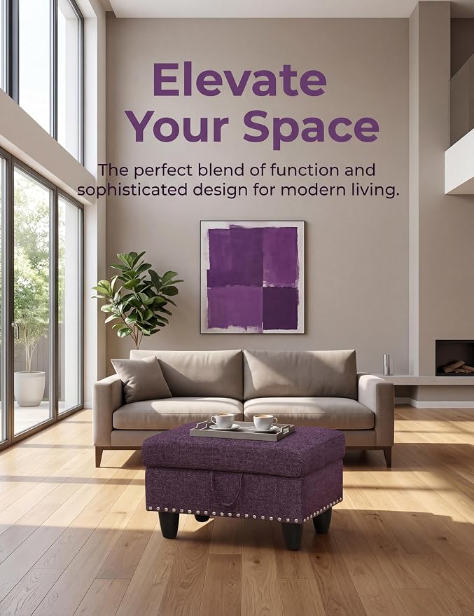 Purple-linen