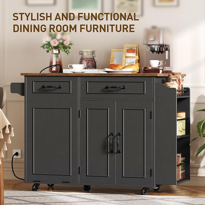 Black + Rustic Brown