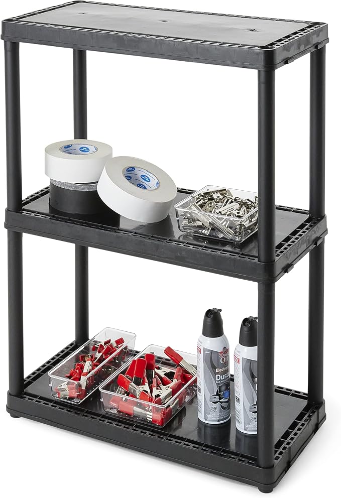 3 Shelf - Black