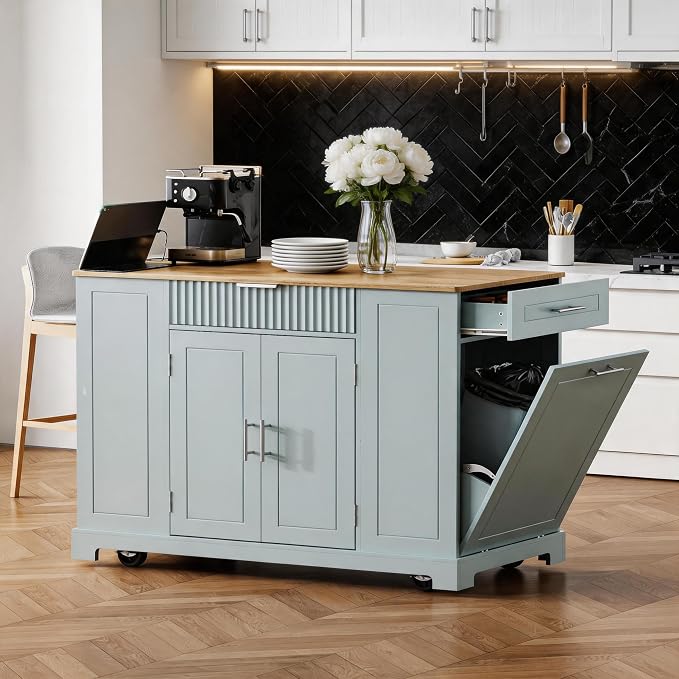 Grey+ Blue + Mdf+ Rubberwood