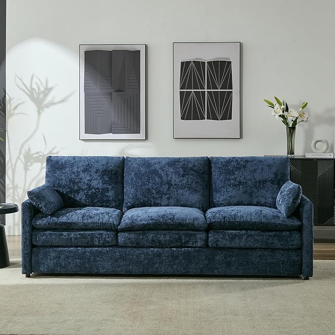 Chenille-blue