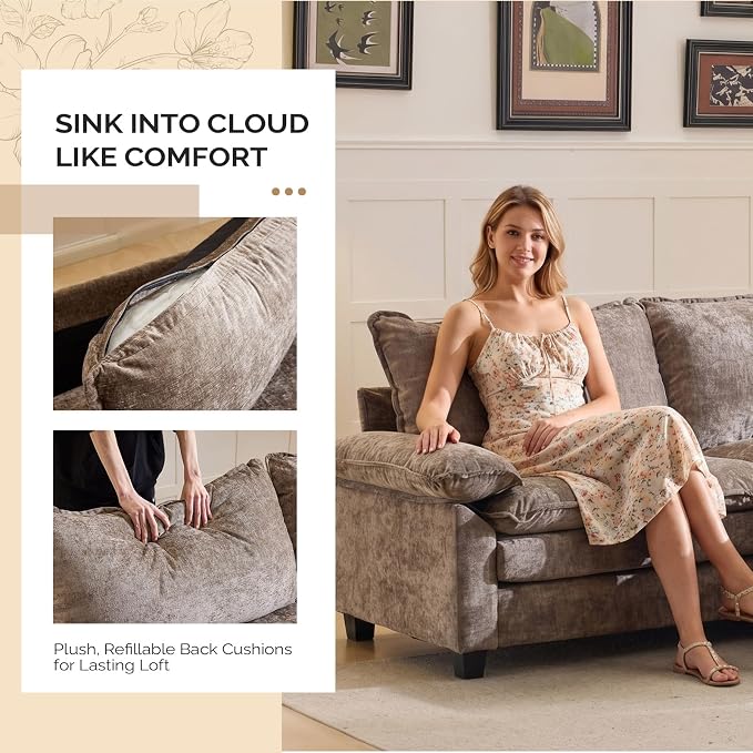 Chenille Light Brown
