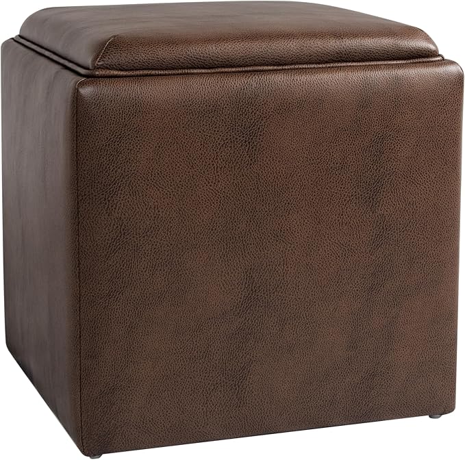 Brown Faux Leather