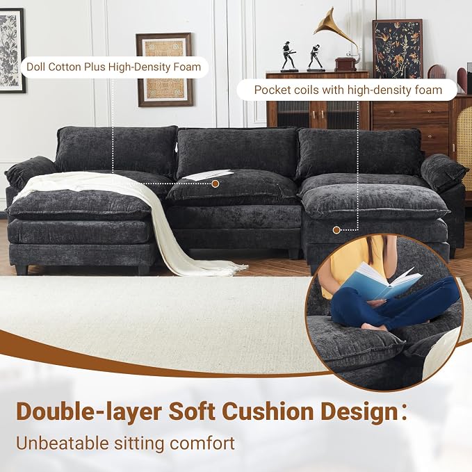 Chenille Black