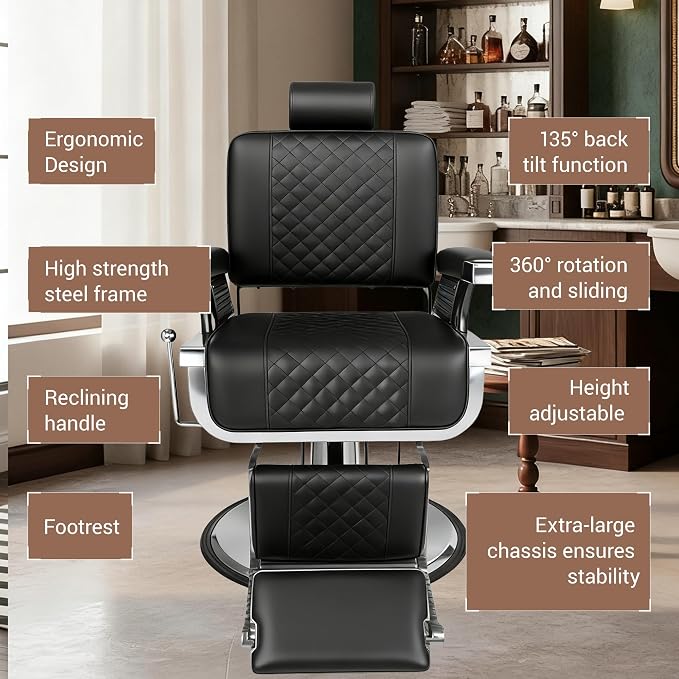 Industrial Black Silver