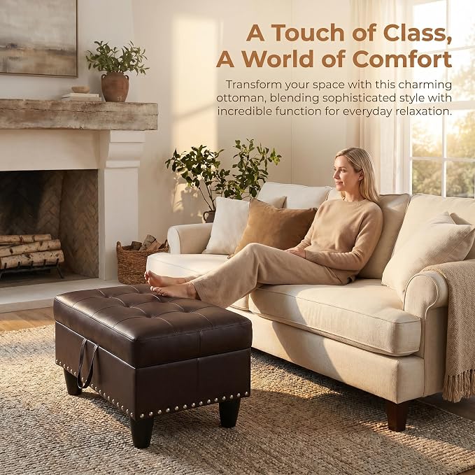Brown,faux Leather