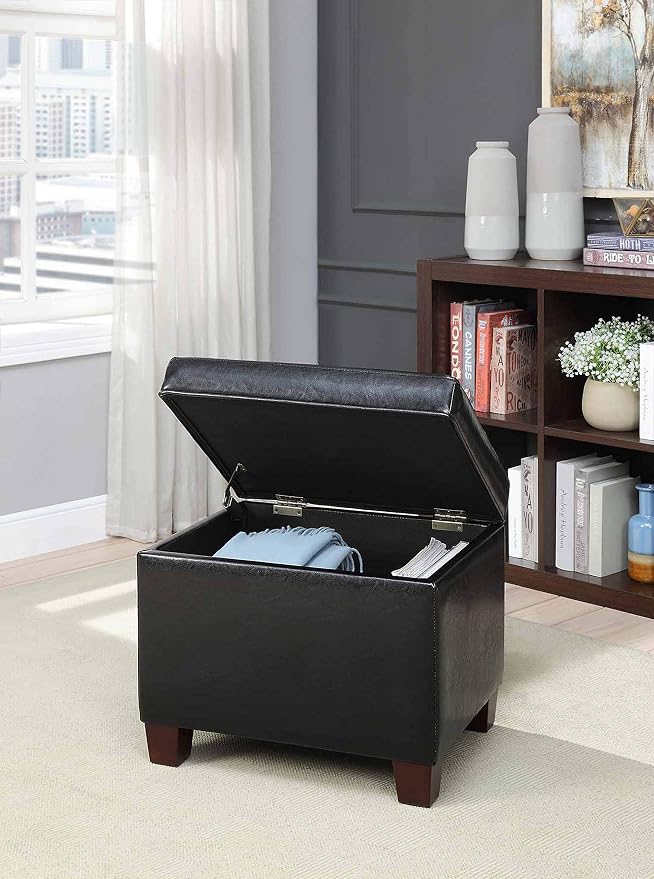 Black Vegan Leather