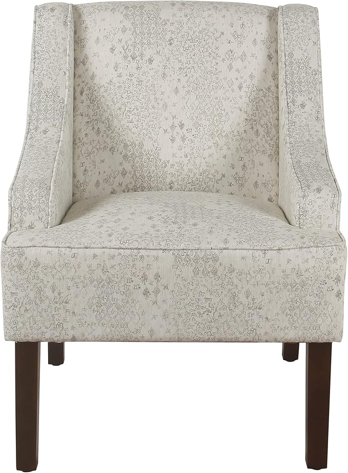 Cream and Gray Vintage Stencil
