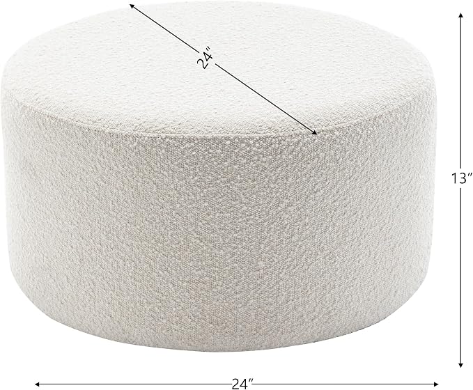 Boucle in Cream White