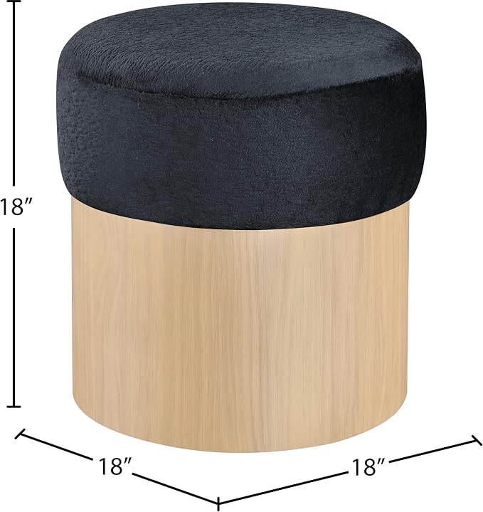 Black / Natural Finish