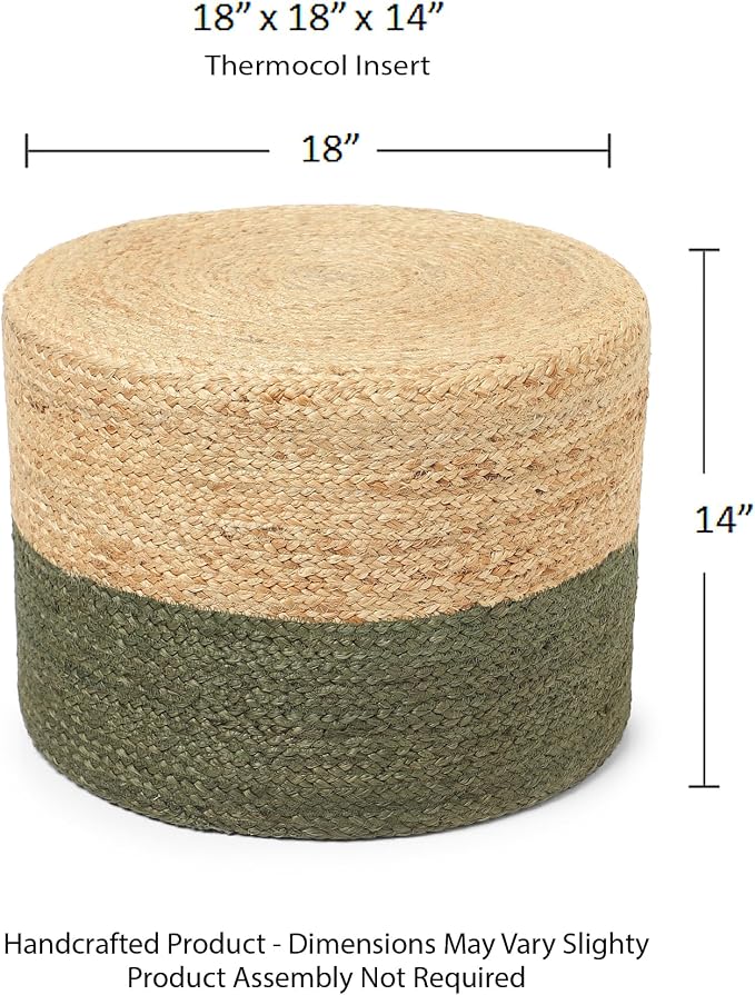 Cylinder Half & Half Natural Olive