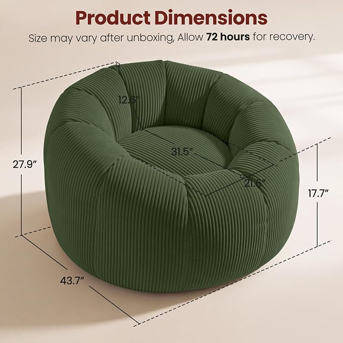 Green-no Ottoman