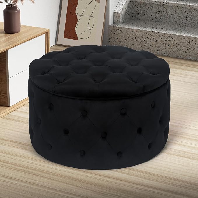 Black Round M