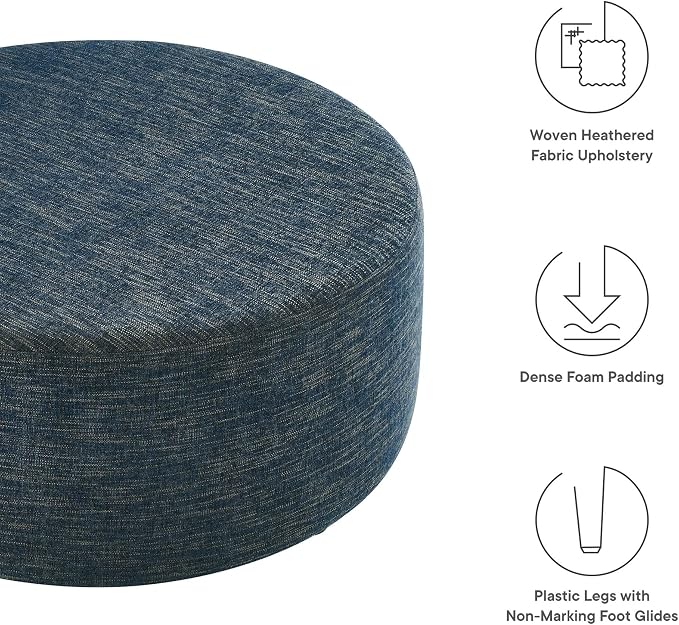 Heathered Weave Azure