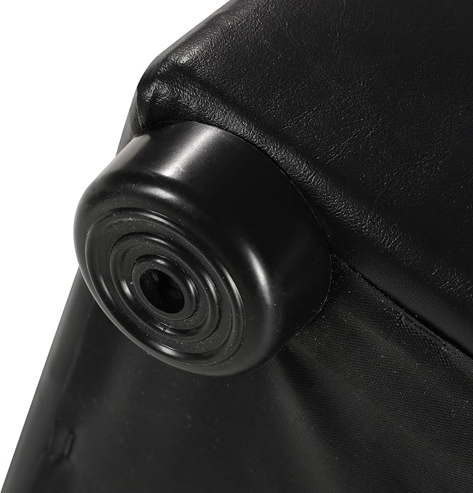 Black Leather With Tray