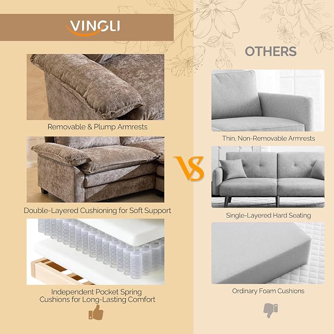Chenille Light Brown