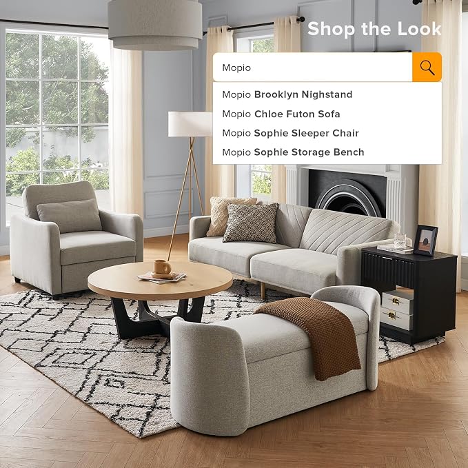 Light Gray Fabric, Curved