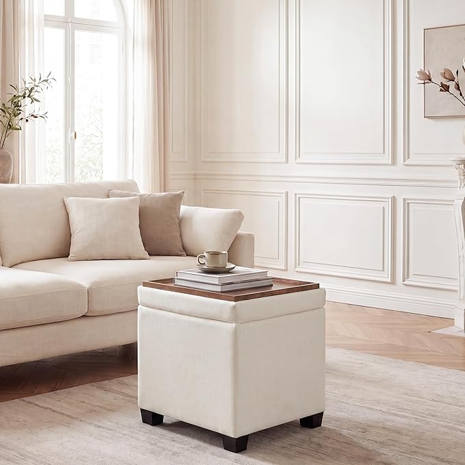 Cream White With Tray