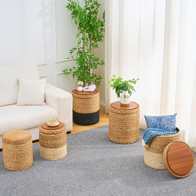 Cattail Nested Set-white