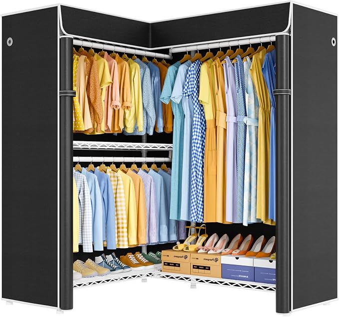 White Rack with Black Cover