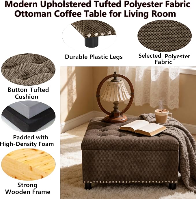 Polyester Coffee Brown
