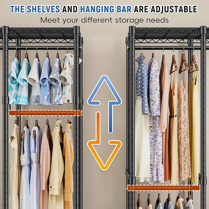 Black Clothes Rack