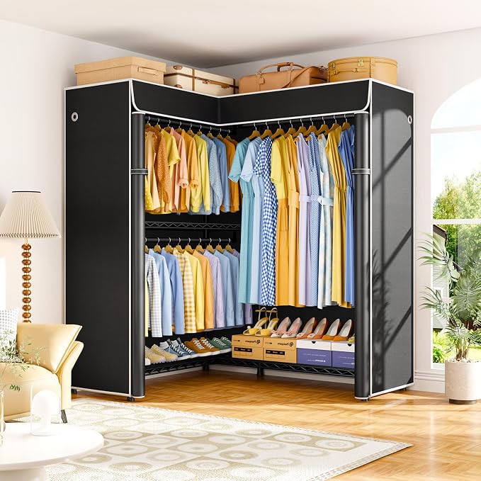 Black Rack with Black Cover