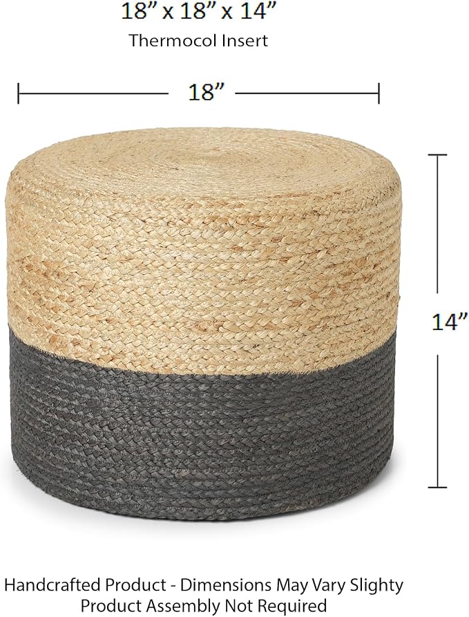Cylinder Half & Half Natural Gray