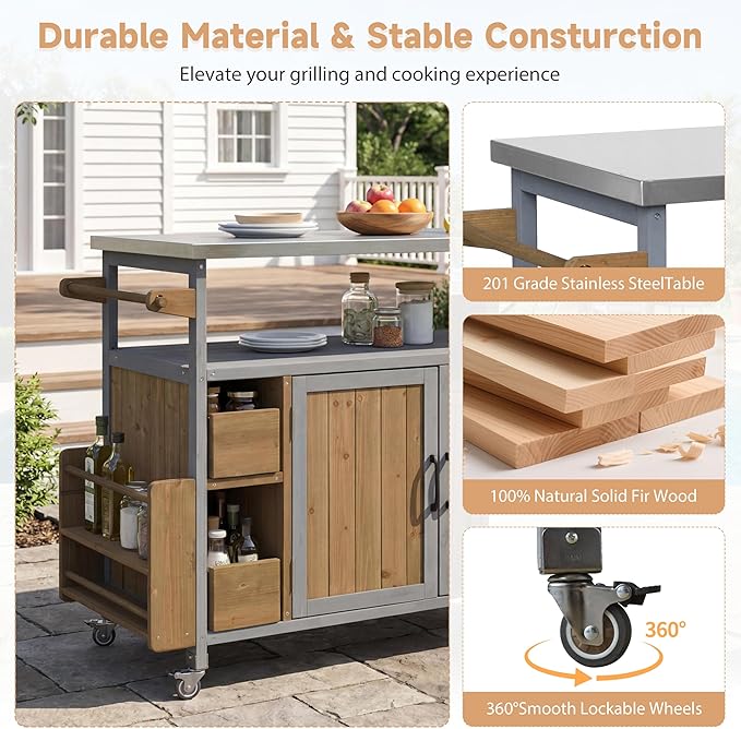 Blue Gray,walnut Brown