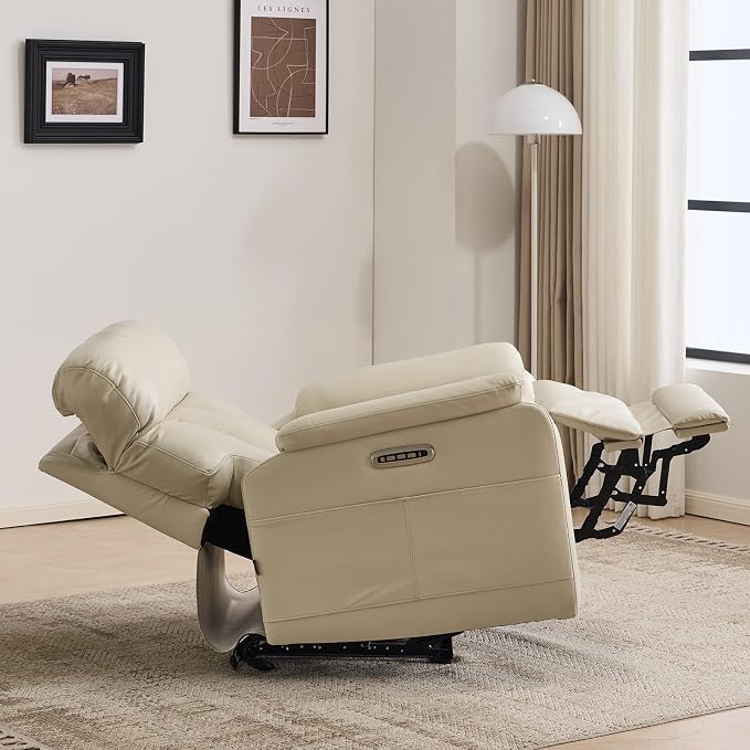 Genuine Leather Beige