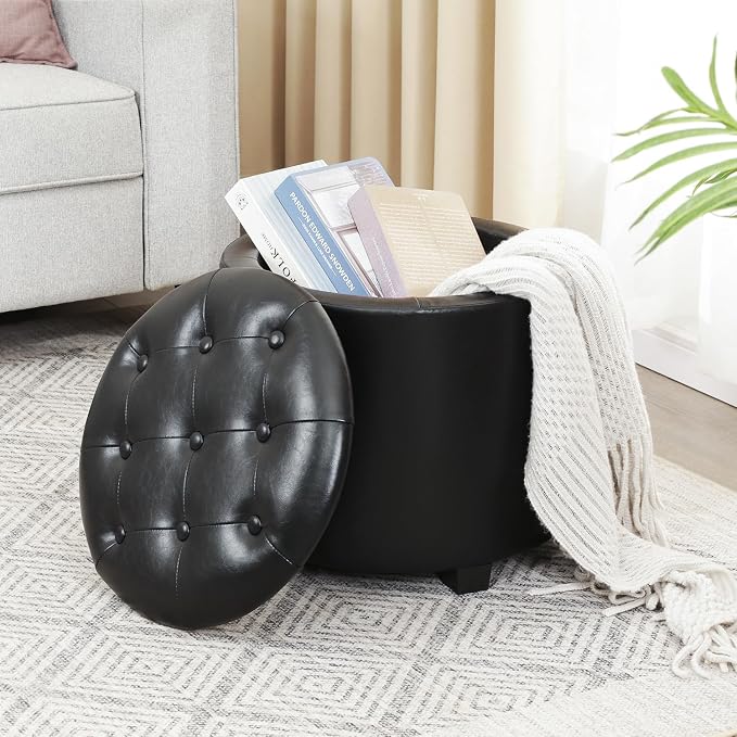 Black Leather With Black Legs