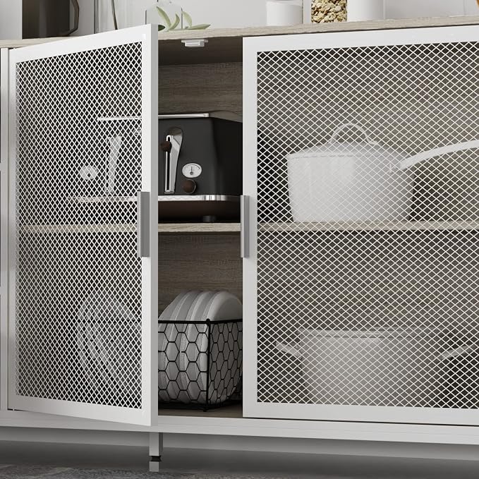 Beige With 3 Drawers