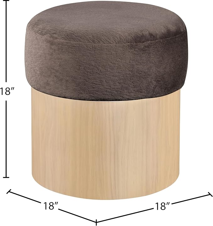 Brown / Natural Finish