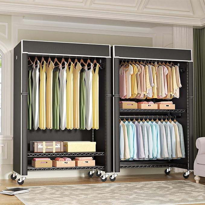 Black Rack with Black Cover
