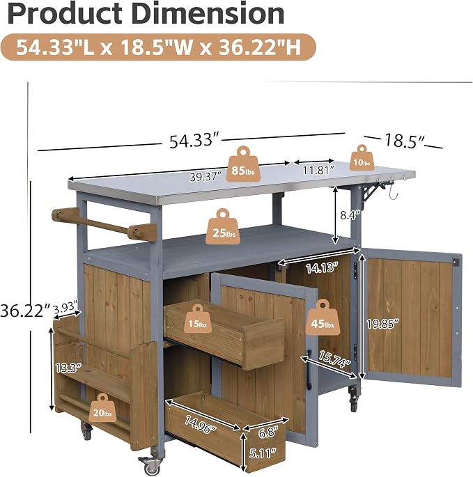 Blue Gray,walnut Brown