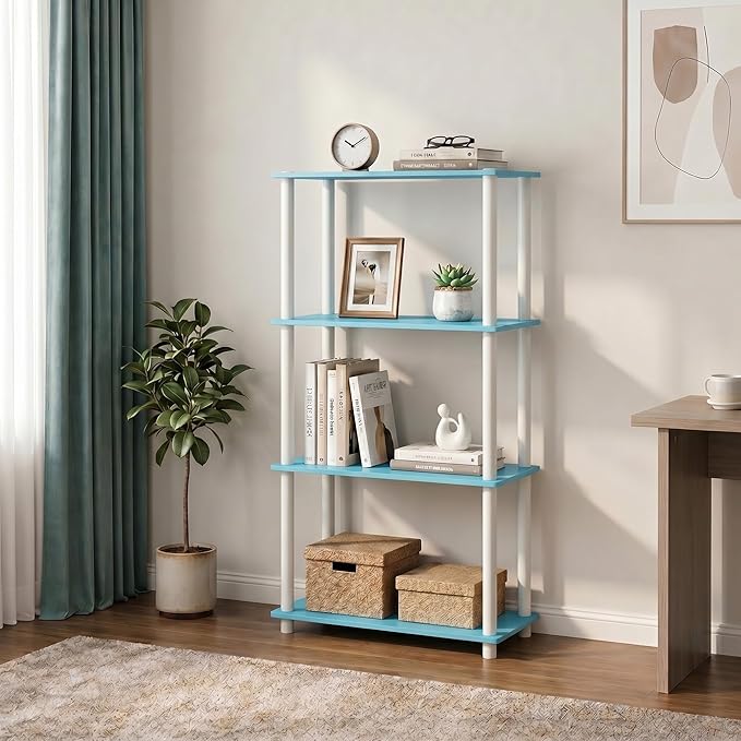 Soft Blue/White