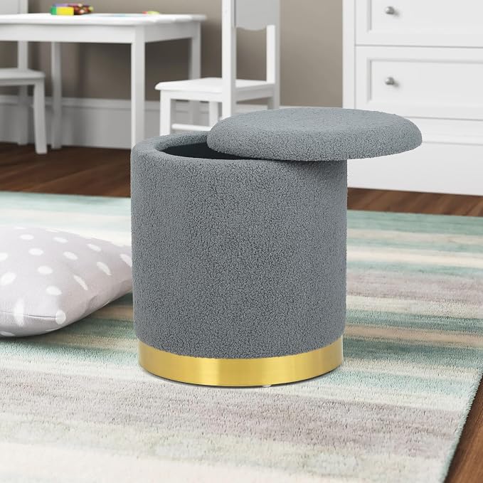 Gray With Golden Trim