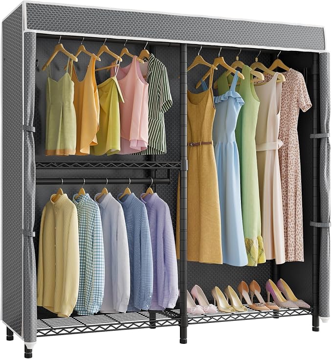 Black Rack with Grey Cover