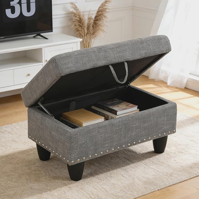 Charcoal Grey-linen