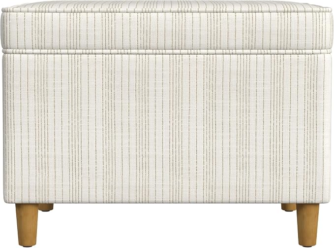 Cream Marigold Pinstripe Fabric